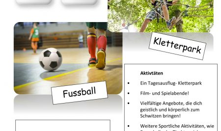 Freizeitangebot mit Übernachtung